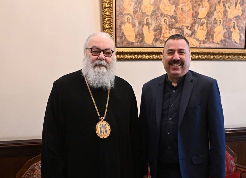 Συνάντηση-Πατριάρχη-Αντιοχείας-με-τον-Επιτετραμμένο-της-Πρεσβείας-της-Κύπρου-στη-Συρία