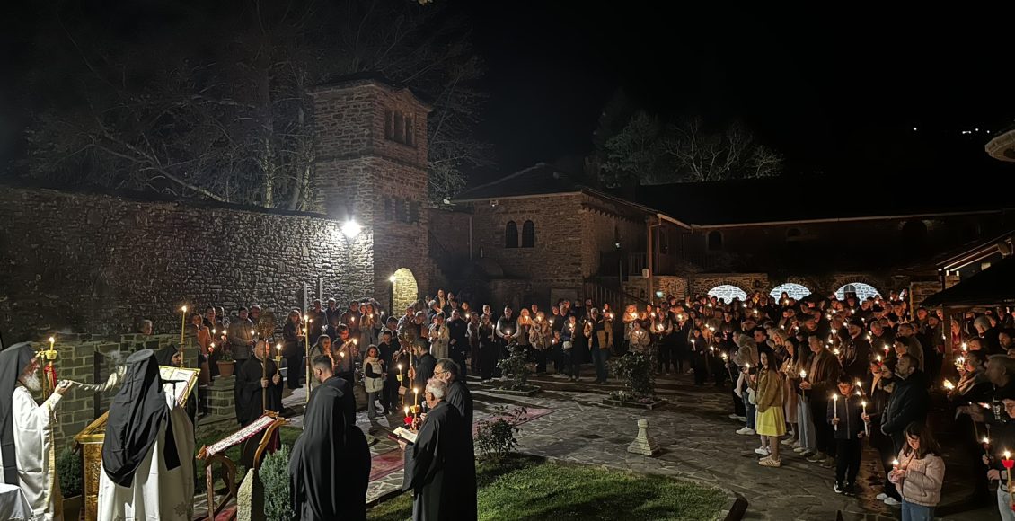 Η-Ακολουθία-της-Αναστάσεως-του-Κυρίου-στην-Ιερά-Μονή-Μολυβδοσκεπάστου
