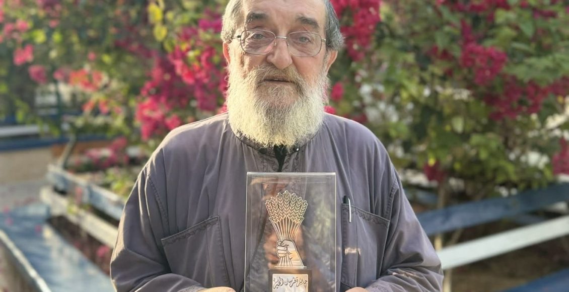 Ο-Ηγούμενος-της-ΙΜ.-Αββά-Γερασίμου-τιμήθηκε-από-τον-Δήμο-Ιεριχού-για-το-έργο-και-την-προσφορά-του