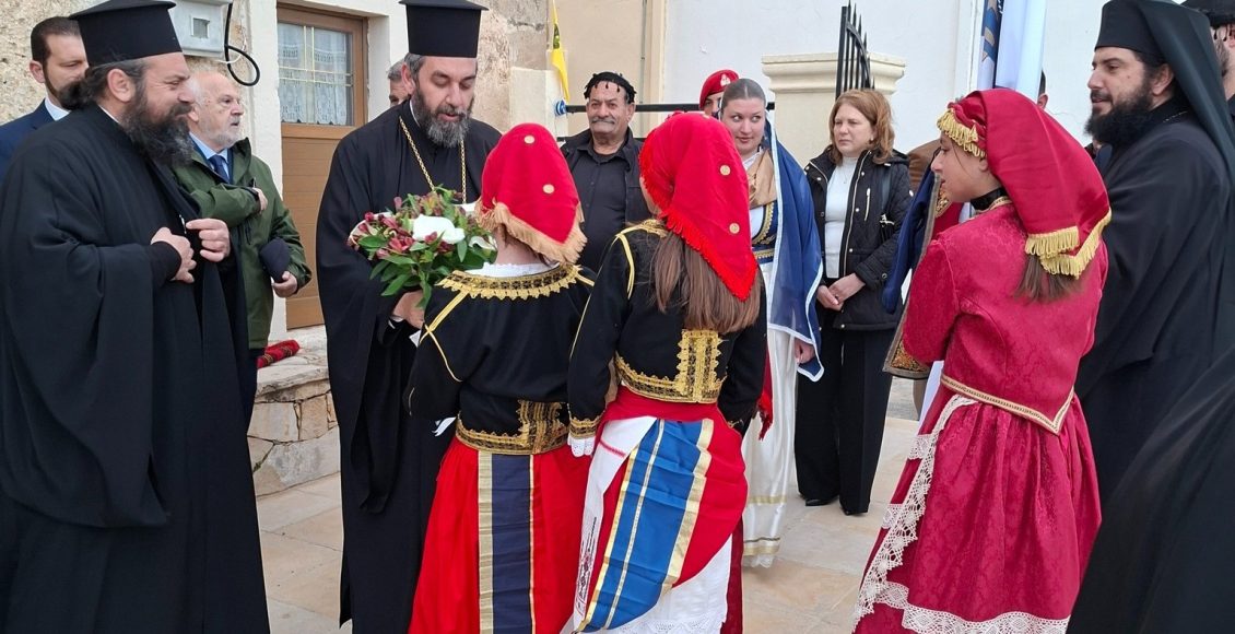 Υποδοχή-Μητροπολίτη-Λάμπης-Ιωακείμ-στο-Αμάρι
