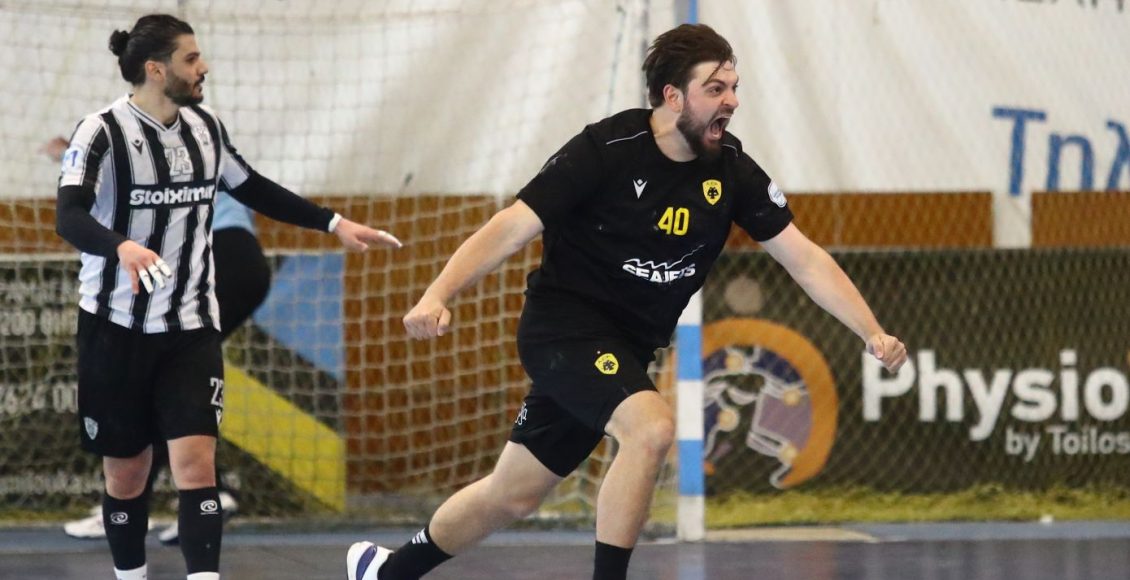 handball-premier:-Έκανε-το-1-0-η-ΑΕΚ,-37-31-τον-ΠΑΟΚ