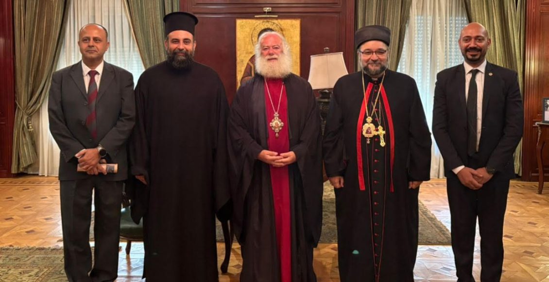 Συνάντηση-του-Πατριάρχη-Αλεξανδρείας-με-τον-Αιγύπτιο-Χωρεπίσκοπο-Χαλδαίων-“Μόνη-πηγή-ελπίδας-στις-σύγχρονες-δοκιμασίες-το-Φως-της-Αναστάσεως”