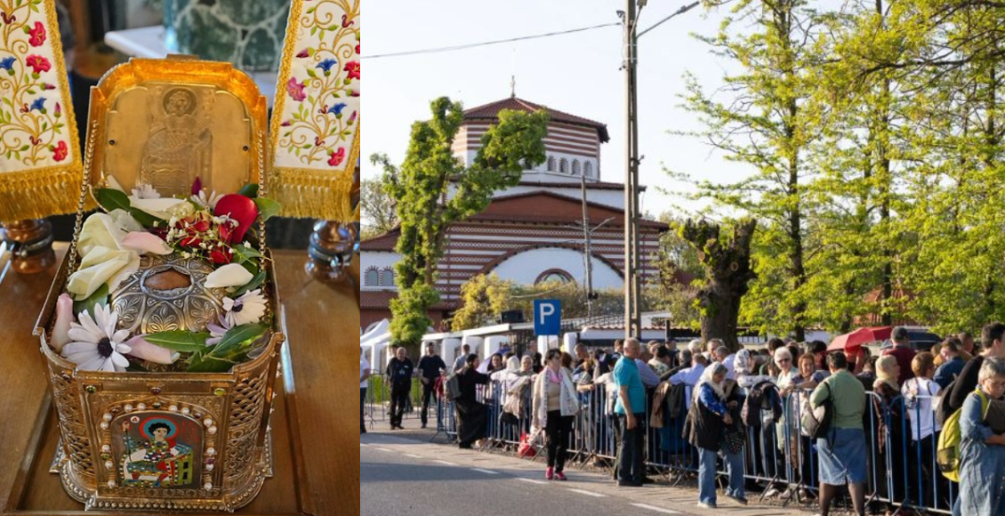 Από-το-Άγιον-Όρος-για-πρώτη-φορά-στη-Ρουμανία-η-Τιμία-Κάρα-του-Αγίου-Γεωργίου-ανήμερα-της-εορτής-του