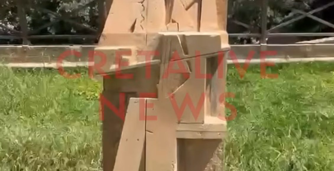 Η-χήρα-του-Νίκου-Ξυλούρη-για-τον-βανδαλισμό-της-προτομής-του:-Δεν-ξέρω-τι-συνέβη-–-Στο-Ηράκλειο-τον-αγαπούν-πολύ