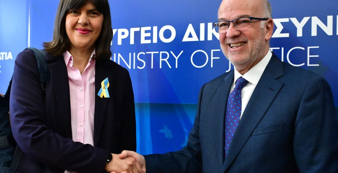 Κοβέσι-και-Φλωρίδης-τα-είπαν-για-την-ενίσχυση-του-ελληνικού-κλιμακίου-της-Ευρωπαϊκής-Εισαγγελίας-–-Σε-καλό-κλίμα-η-συνάντηση-τους