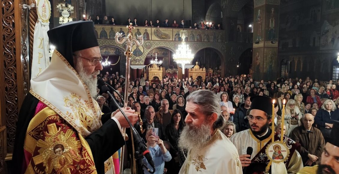 Εσπερινός-Αγίου-Γεωργίου-στην-Καρδίτσα-και-χειροθεσία-Πρωτοπρεσβυτέρου-Λάμπρου-Κρικέλη