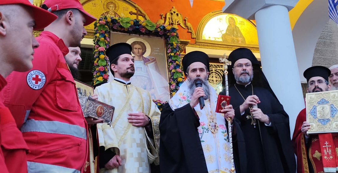 Ηθικός-αίνος-για-τον-τροπαιοφόρο-Άγιο-Γεώργιο,-στον-Άγιο-Γεώργιο-Ακαδημίας-Πλάτωνος