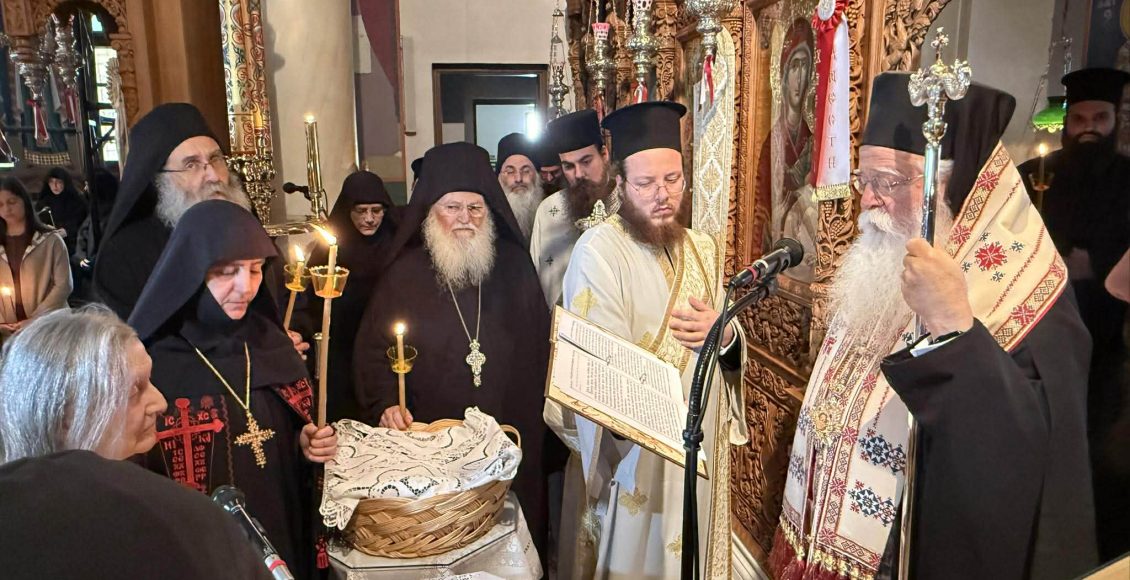 Κουρά-Μεγαλοσχήμου-Μοναχής-στην-ΙΜ.-Παμμεγίστων-Ταξιαρχών-Πηλίου