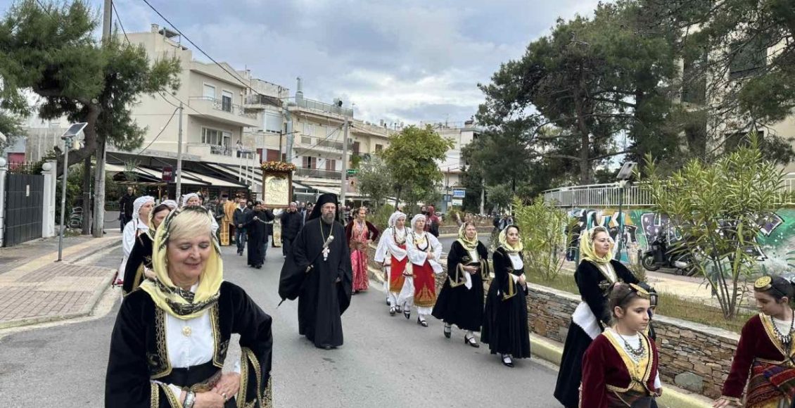 Ο-Μεθέορτος-Εσπερινός-και-η-Λιτάνευση-του-Αγίου-Γεωργίου-στον-Καρέα