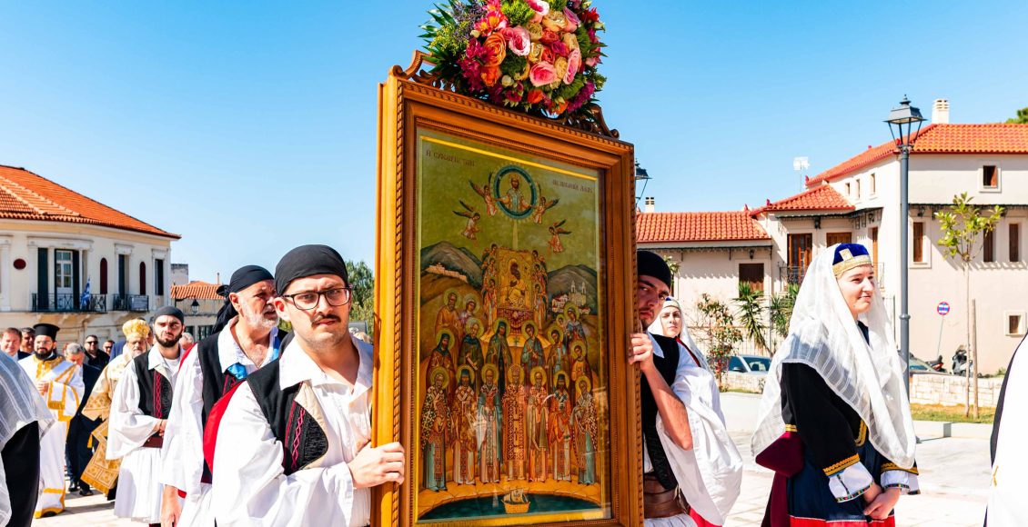 Με-λαμπρότητα-τιμήθηκαν-οι-εν-Μεσσηνία-διαλάμψαντες-Άγιο