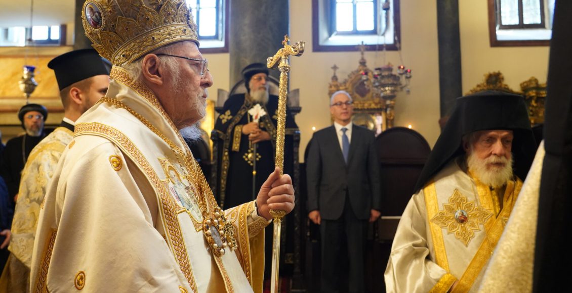 Νέα-έκκληση-του-Οικουμενικού-Πατριάρχη-για-ειρήνη-στην-Ουκρανία-–-Η-Κυριακή-των-Μυροφόρων-στο-Φανάρι-παρουσία-του-Πατριάρχη-της-Κοπτικής-Εκκλησίας