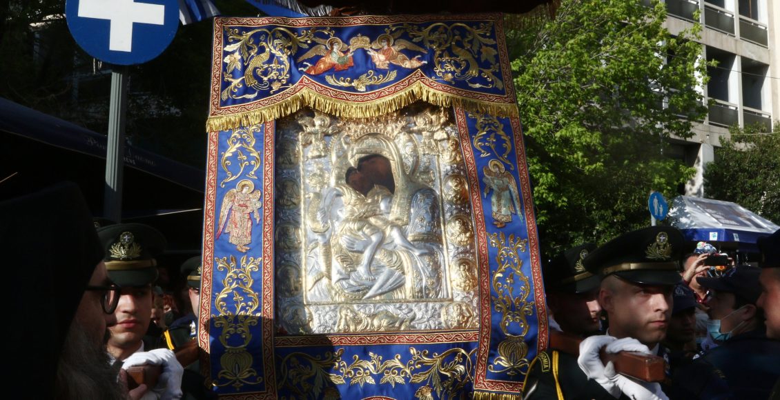 Υποδοχή-της-Ιεράς-Εικόνος-της-Παναγίας-«Άξιον-Εστί»-εκ-του-Αγίου-Όρους-στην-Ιερά-Πόλη-του-Μεσολογγίου