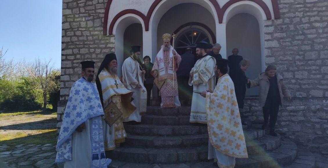 Στον-γενέθλιο-τόπο-του-Αγίου-Σεραφείμ,-Επισκόπου-Φαναρίου,-ο-Όρθρος-και-η-Θεία-Λειτουργία