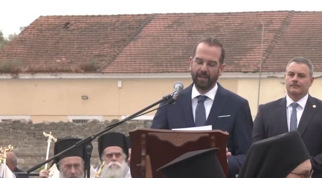 Περιφερειάρχης-Δ.-Ελλάδος-Νεκτάριος-Φαρμάκης:-«Πίστη-και-φιλοπατρία-γεννούν-Μεσολόγγια»