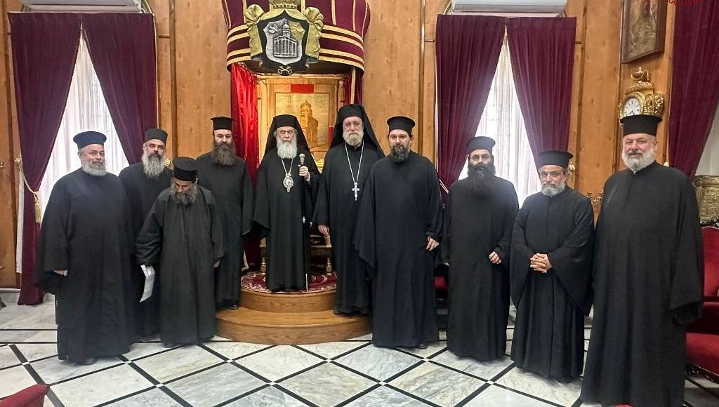 Σειρά-διαδοχικών-επισκέψεων-δέχθηκε-ο-Πατριάρχης-Ιεροσολύμων