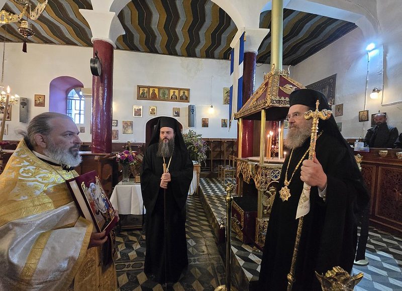 Στον-Άγιο-Γεώργιο-Μελισσουργού-ο-Μητροπολίτης-Ιερισσού-Θεόκλητος
