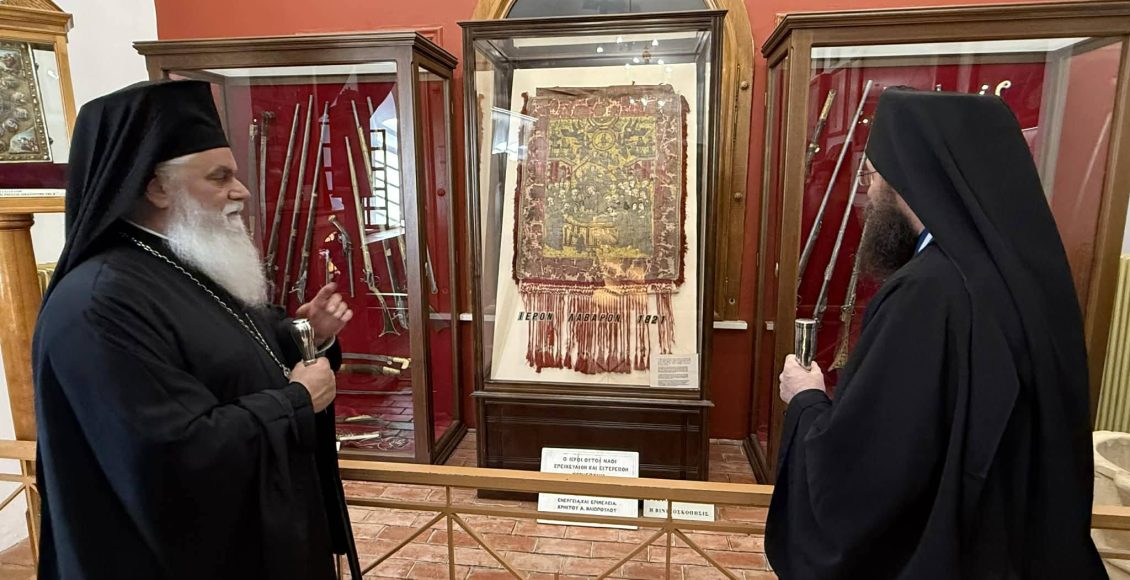 Ιστορική-επίσκεψη-Ιεράς-Κοινότητας-Αγίου-Όρους-στις-Μονές-Μεγάλου-Σπηλαίου-και-Αγίας-Λαύρας-Καλαβρύτων