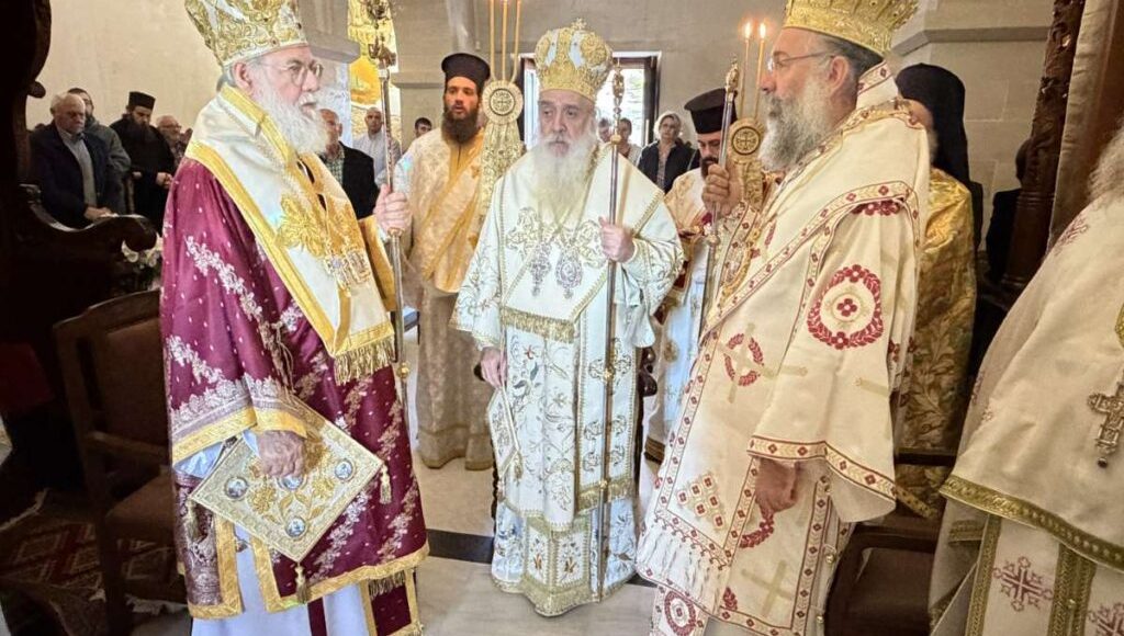 Ο-mητροπολίτης-Σάμου-στην-πανήγυρη-της-Αγίας-Ειρήνης-στο-Ρέθυμνο