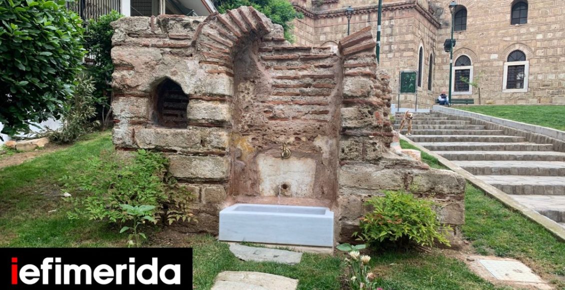 Το-νερό-τρέχει-ξανά-σε-τέσσερις-ιστορικές-κρήνες-της-Θεσσαλονίκης,-πού-θα-τις-βρούμε-[εικόνες]