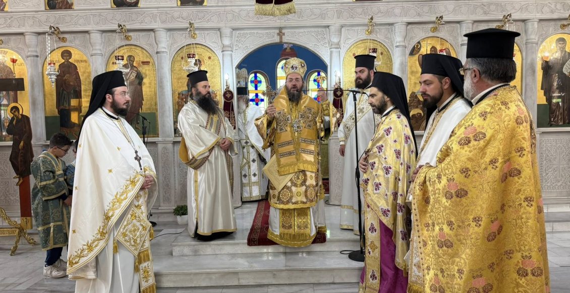 Ο-Μητροπολίτης-Κιλκισίου-στον-Ιερό-Ναό-Αγίου-Ιωάννου-Θεολόγου-Βαθυλάκκου-Θεσσαλονίκης