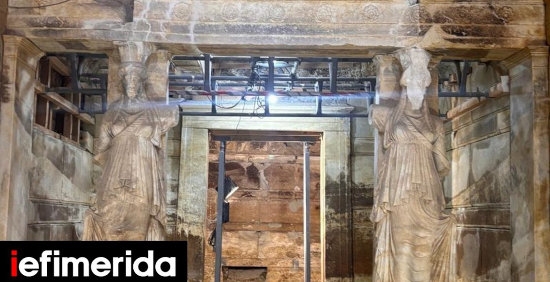 Αμφίπολη:-Αποκαλύφθηκε-για-πρώτη-φορά-το-σύνολο-του-περιβόλου-του-τάφου-Ενα-μεγαλειώδες-μνημείο-[εικόνες]
