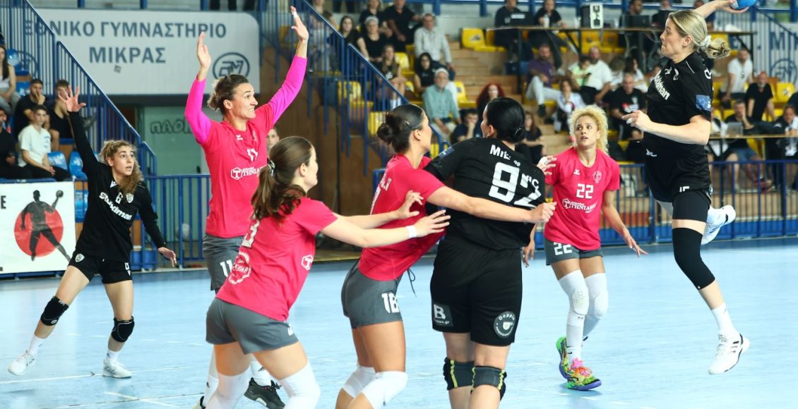 Χάντμπολ-Γυναικών:-Στους-τελικούς-του-πρωταθλήματος-ο-ΠΑΟΚ,-28-24-τον-ΟΦΝΙ