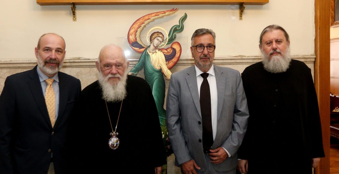 Συναντήσεις-με-εκπροσώπους-της-Αυτοδιοίκησης-και-της-Παράδοσης-είχε-ο-Αρχιεπίσκοπος-Αθηνών