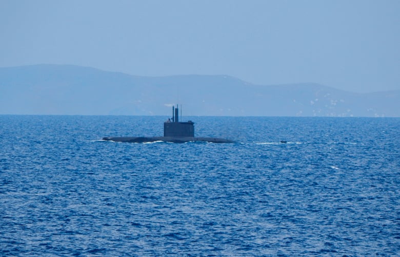 Θαλάσσιο-συμβάν-με-υποβρύχιο-του-Πολεμικού-Ναυτικού-στην-άσκηση-«Καταιγίς-26»