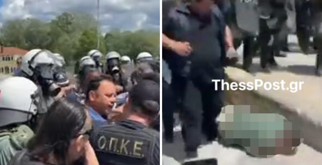 Σέρρες:-Επεισόδια-στον-Προμαχώνα-με-αγρότες-και-ΜΑΤ-–-Λιποθύμησε-αγρότης-από-τα-χημικά