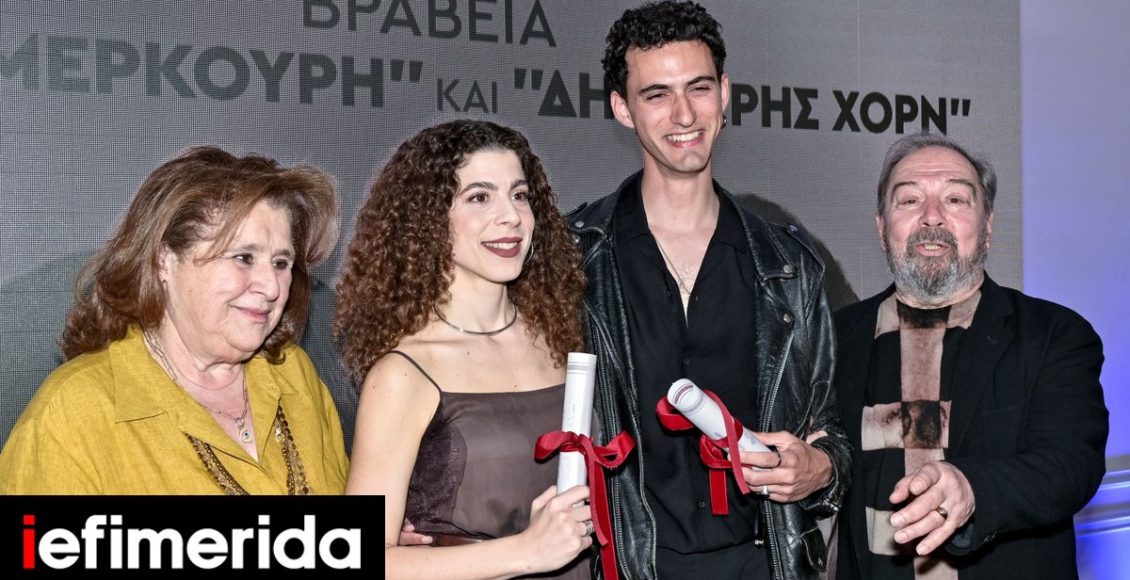 Θεατρικά-Βραβεία-«Μελίνα-Μερκούρη»-και-«Δημήτρης-Χορν»:-Νικητές-η-Έβελυν-Ασουάντ-και-ο-Βασίλης-Μπούτσικος