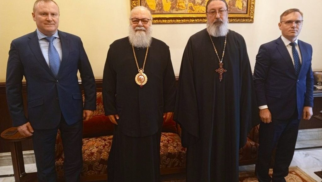 Ο-Πατριάρχης-Αντιοχείας-δέχθηκε-εκπρόσωπο-της-Ρωσικής-Ορθόδοξης-Εκκλησίας