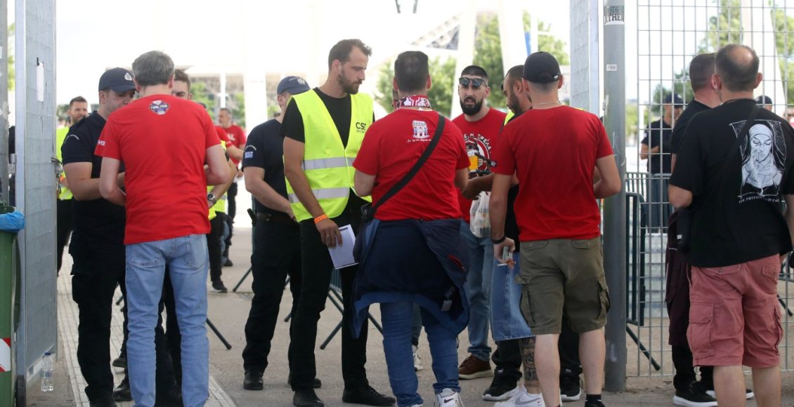 Ολυμπιακός-–-Ρεάλ-Μαδρίτης:-Πάνω-από-1.000-οπαδοί-δεν-μπορούσαν-να-μπουν-στο-γήπεδο,-εκνευρισμός-στο-telecom-center-athens