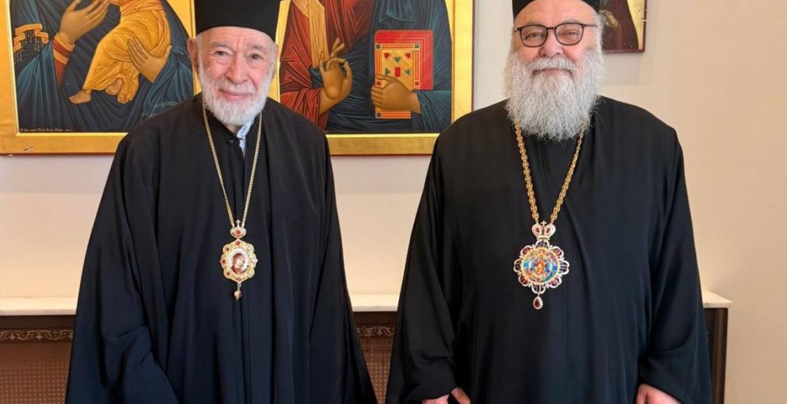Συνάντηση-Πατριάρχη-Αντιοχείας-με-τον-Μητροπολίτη-Βηρυτού