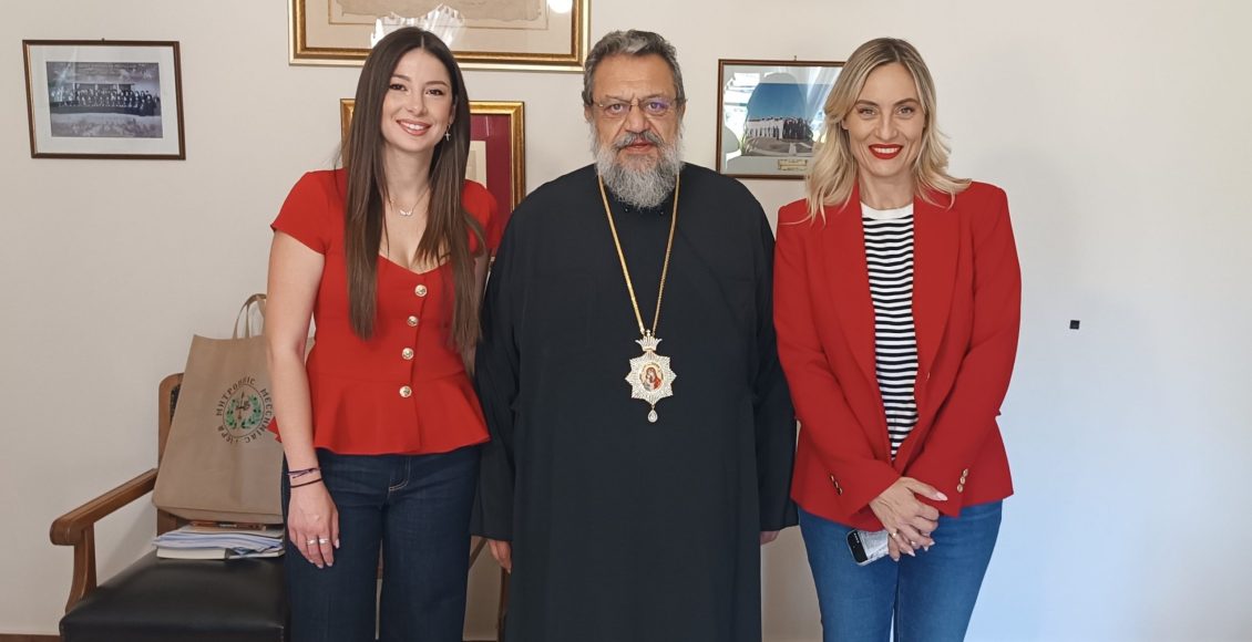 h-Ευρωβουλευτής-Ελεονώρα-Μελέτη-στον-Μητροπολίτη-Μεσσηνίας