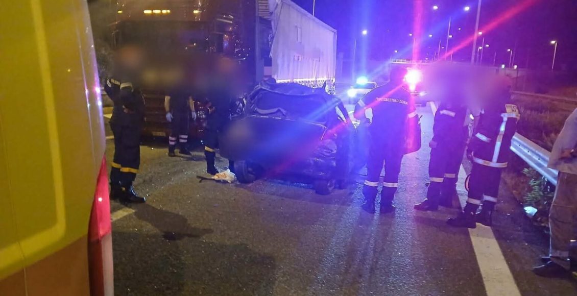 Τραγωδία-στην-Ιόνια-Οδό:-Ένας-νεκρός-και-μία-τραυματίας-σε-τροχαίο