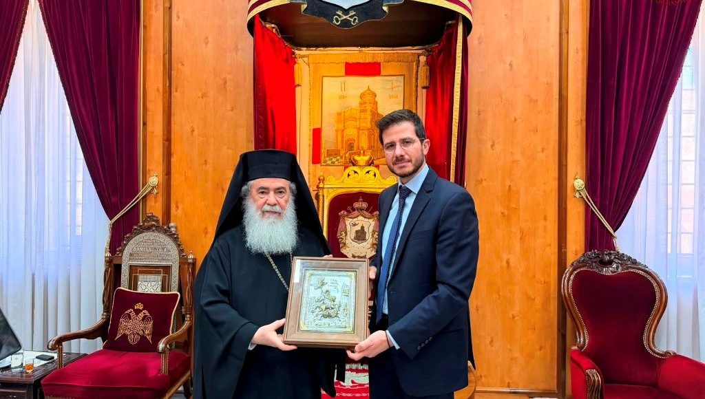 Σειρά-συναντήσεων-δέχθηκε-ο-Πατριάρχης-Ιεροσολύμων