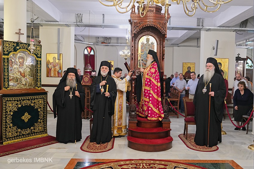 Υποδοχή-τιμίας-Κάρας-Οσίου-Δαβίδ-του-εν-Ευβοία-στη-Βέροια