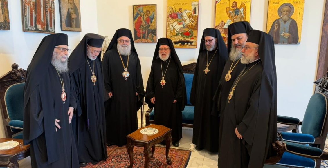 Συνάντηση-Πατριάρχη-Αντιοχείας-με-Ιεράρχες-του-Λιβάνου