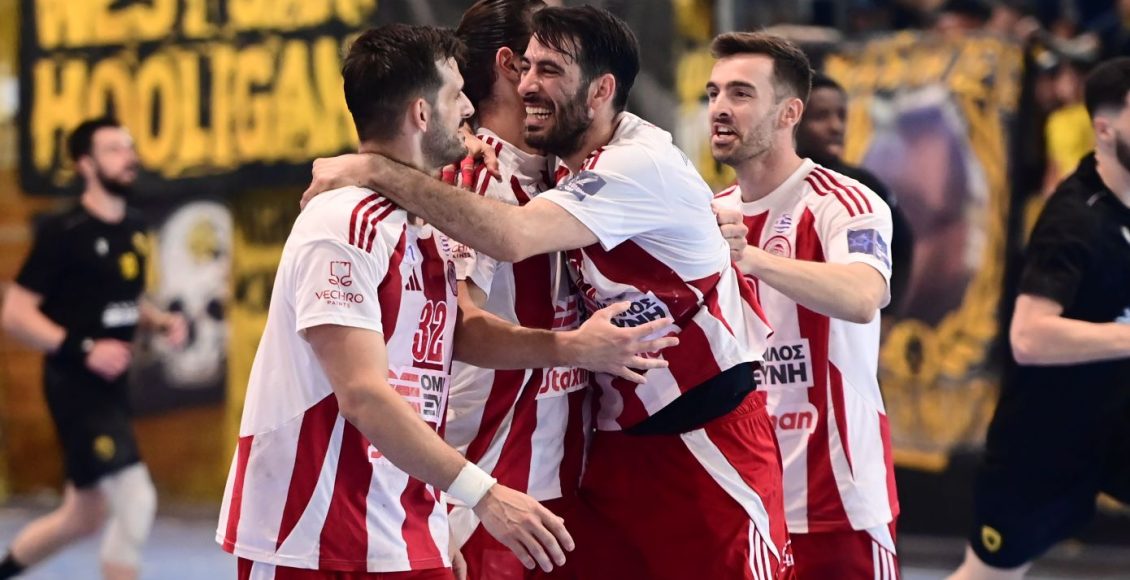 handball-premier:-Πρωταθλητής-Ελλάδος-ο-Ολυμπιακός-για-τρίτη-σερί-χρονιά