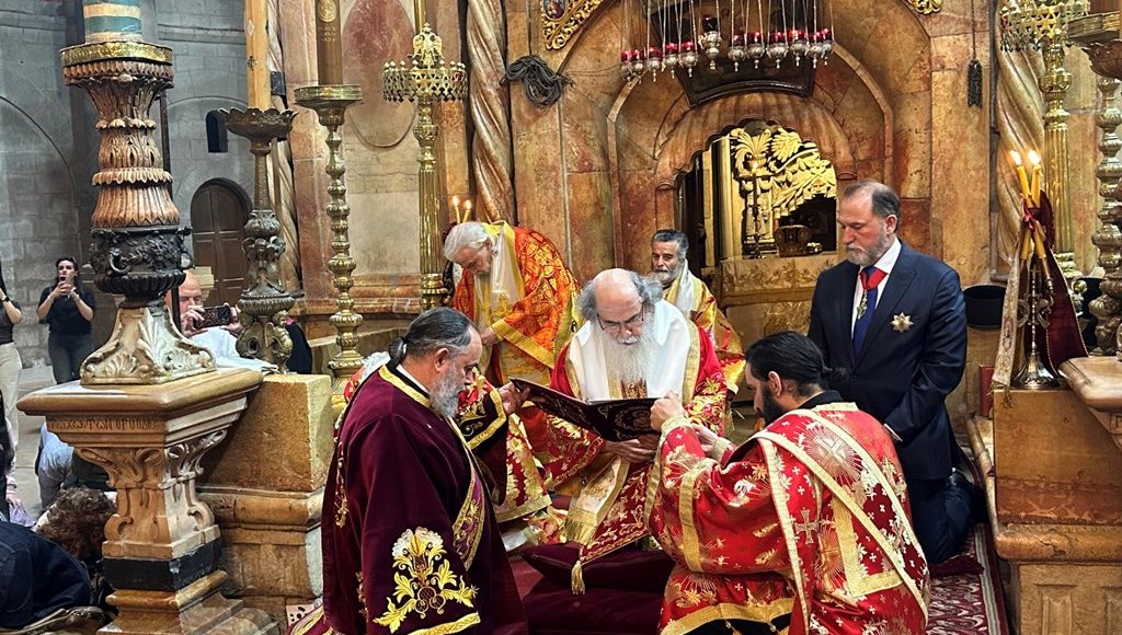 Η-εορτή-της-Πεντηκοστής-στον-Πανάγιο-Τάφο-στα-Ιεροσολύμα