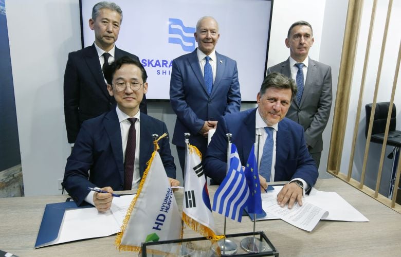 Ναυπηγεία-Σκαραμαγκά-και-hd-hyundai-heavy-industries-υπέγραψαν-μνημόνιο-συνεργασίας-για-σκάφη-επιφανείας