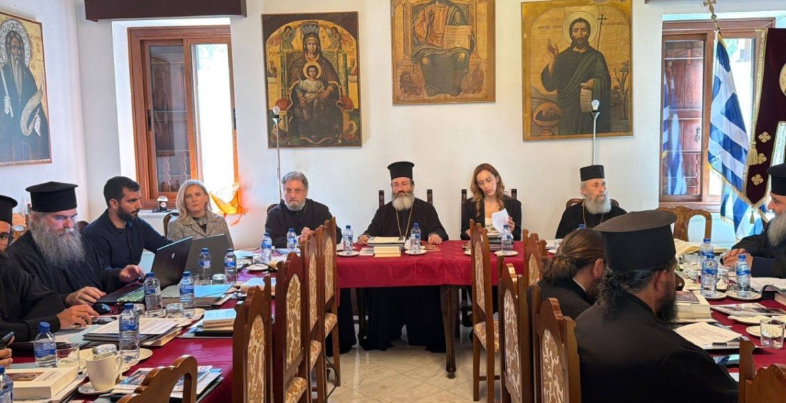 Στην-Μονή-Νεοφύτου-της-Πάφου-η-Συνάντηση-των-Εκπροσώπων-του-Γραφείου-Προσκυνηματικών-Περιηγήσεων-της-Εκκλησίας-Κύπρου