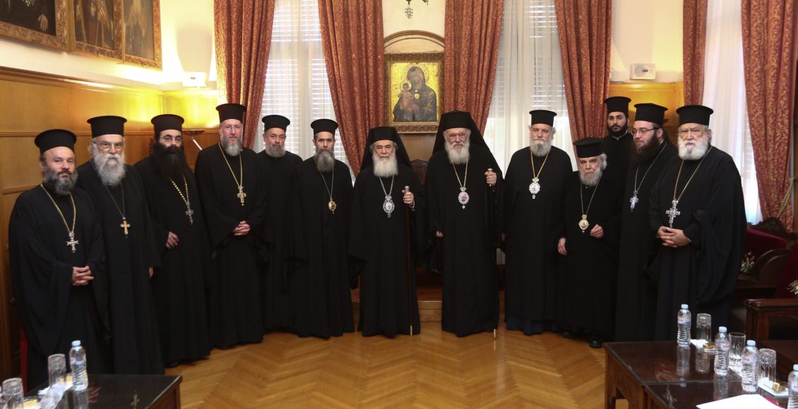 Συνάντηση-Αρχιεπισκόπου-Ιερωνύμου-με-τον-Πατριάρχη-Ιεροσολύμων-με-σαφή-μηνύματα-για-την-ανάγκη-πανορθόδοξης-ενότητας