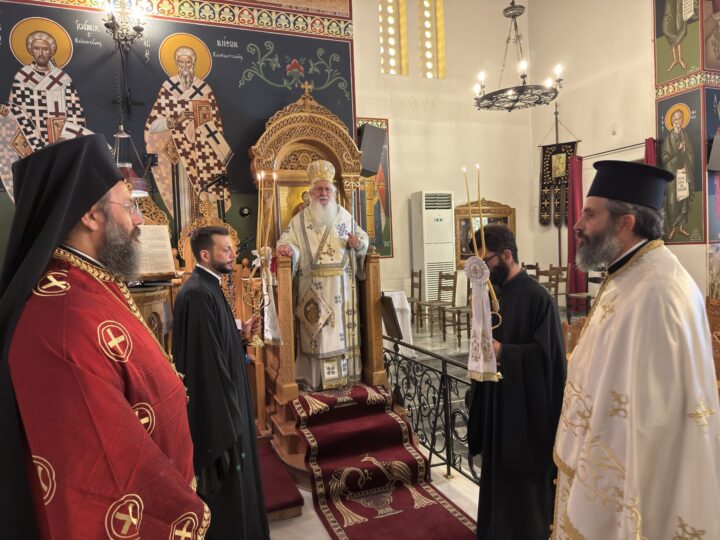 Εορτή-των-Αγίων-Πάντων-στη-Μητρόπολη-Θηβών