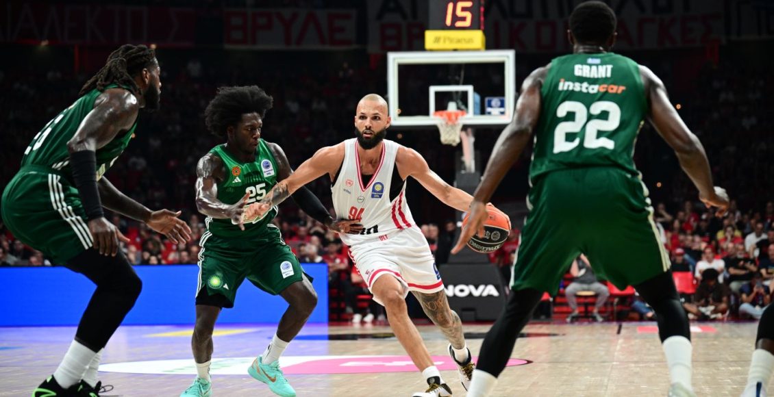 basket-league:-Ημίχρονο-στο-ΣΕΦ,-Ολυμπιακός-Παναθηναϊκός-47-45