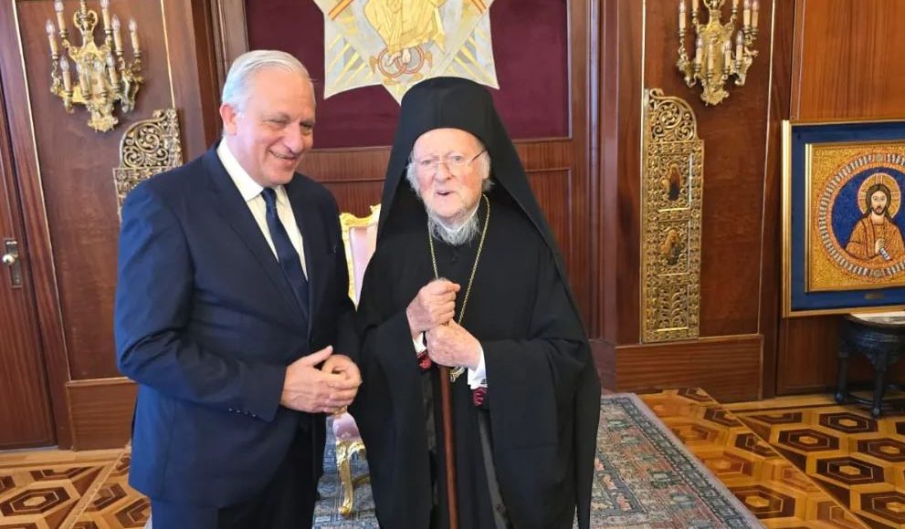 Συνάντηση-Τορναρίτη-με-τον-Οικουμενικό-Πατριάρχη