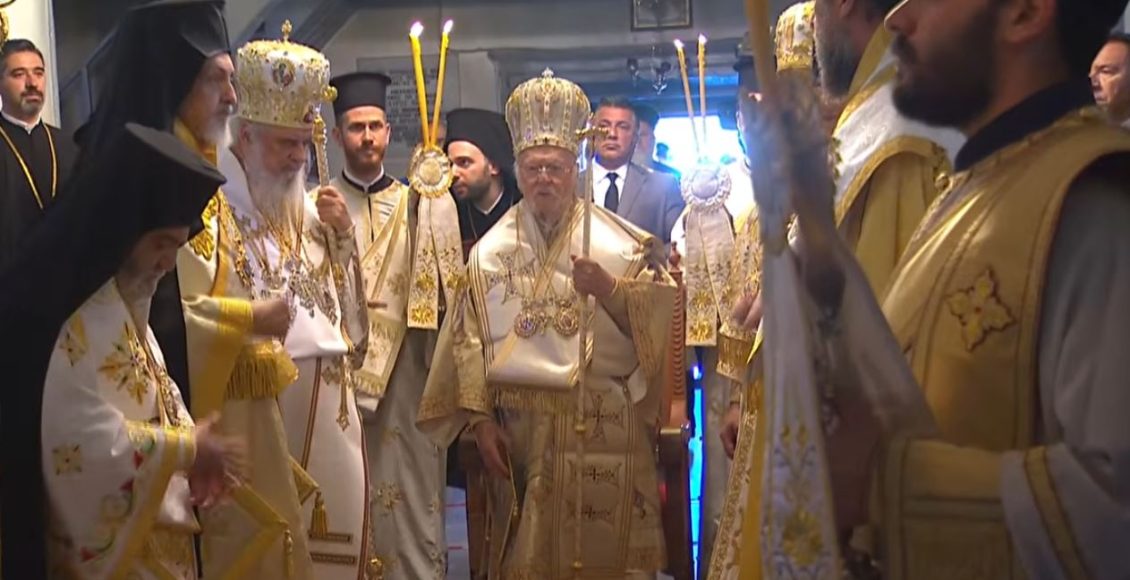 ΖΩΝΤΑΝΑ:-Συλλείτουργο-Προκαθημένων-στην-Ίμβρο-για-τα-ονοαμστήρια-του-Οικουμενικού-Πατριάρχη-Βαρθολομαίου