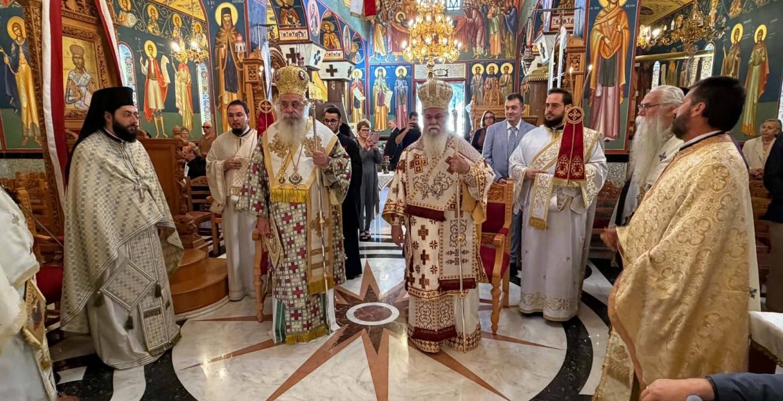 Αρχιερατικό-Συλλείτουργο-επί-τη-μνήμη-του-Αγίου-Ενδόξου-Νεομάρτυρος-Παύλου-του-εξ-Αροανίας