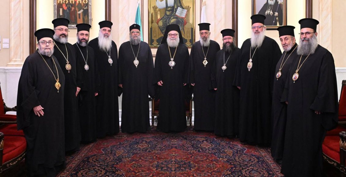 Συνάντηση-Πατριάρχη-Αντιοχείας-με-Μητροπολίτες-των-επαρχιών-της-Συρίας