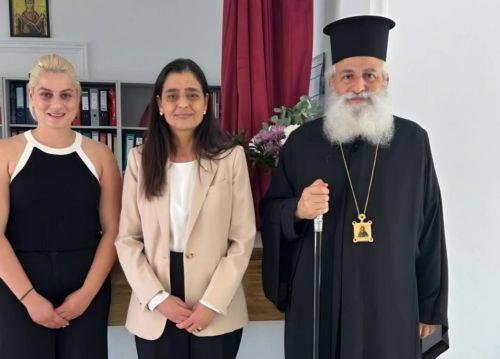 Ο-Μητροπολίτης-Πάφου-Γρηγόριος-επισκέφθηκε-το-Ίδρυμα-Μαργαρίτας-Λιασίδου